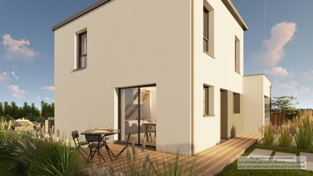 Maison+Terrain de 7 pièces avec 4 chambres à Pornichet 44380 – 401000 € - BEHA-26-06-09-14