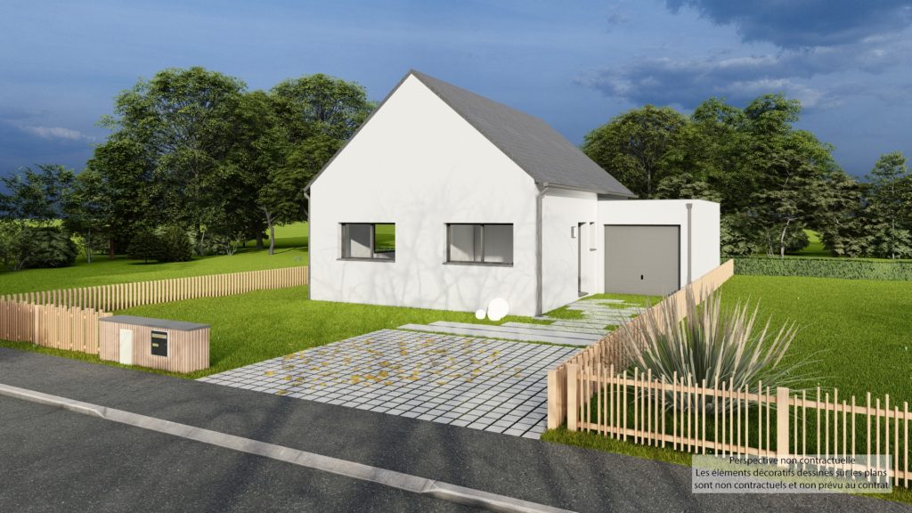 Maison+Terrain de 3 pièces avec 2 chambres à Boisgervilly 35360 – 178500 € - HHE-26-06-08-22