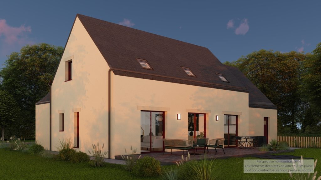 Maison+Terrain de 5 pièces avec 4 chambres à Dol-de-Bretagne 35120 – 300000 € - HHE-26-06-08-18