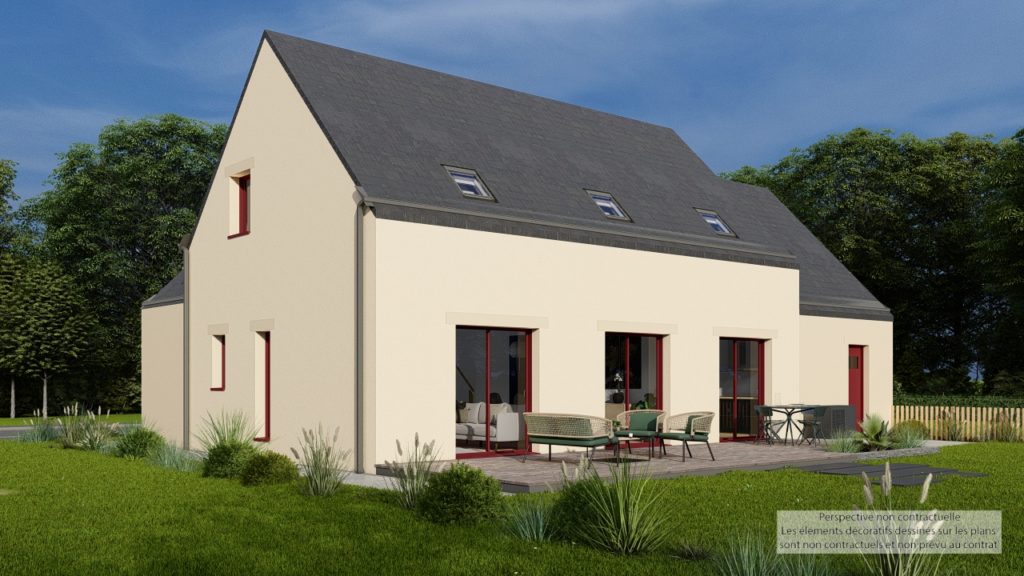 Maison+Terrain de 5 pièces avec 4 chambres à Dol-de-Bretagne 35120 – 300000 € - HHE-26-06-08-18