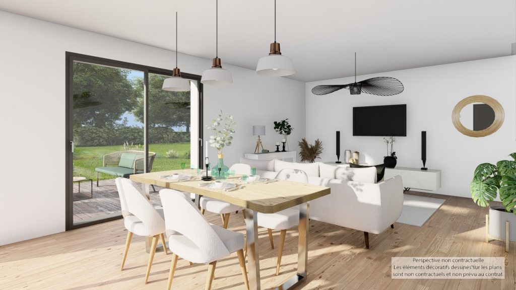 Maison+Terrain de 5 pièces avec 4 chambres à Begard 22140 – 242000 € - BEGU-26-06-24-27