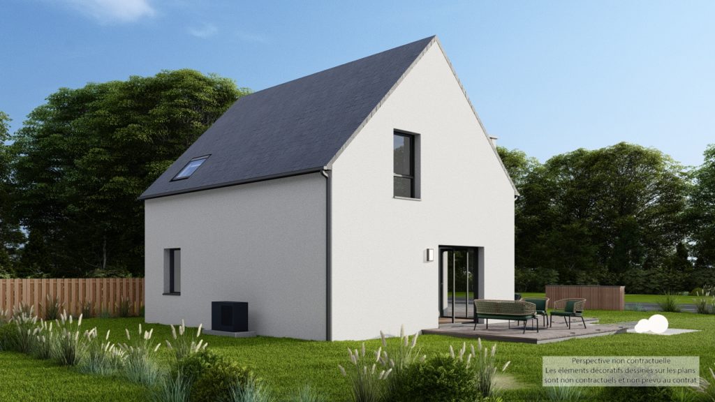 Maison+Terrain de 5 pièces avec 4 chambres à Begard 22140 – 242000 € - BEGU-26-06-24-27