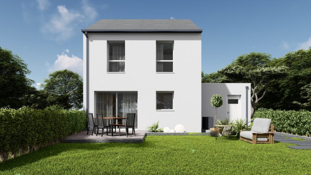 Maison+Terrain de 4 pièces avec 3 chambres à Evran 22630 – 213000 € - DAJE-26-06-15-13