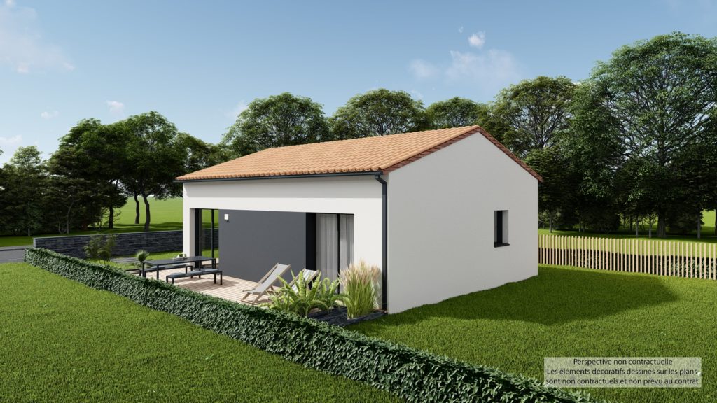 Maison+Terrain de 4 pièces avec 2 chambres à La-Limouziniere 44310 – 211343 € - QUCH-26-06-08-51