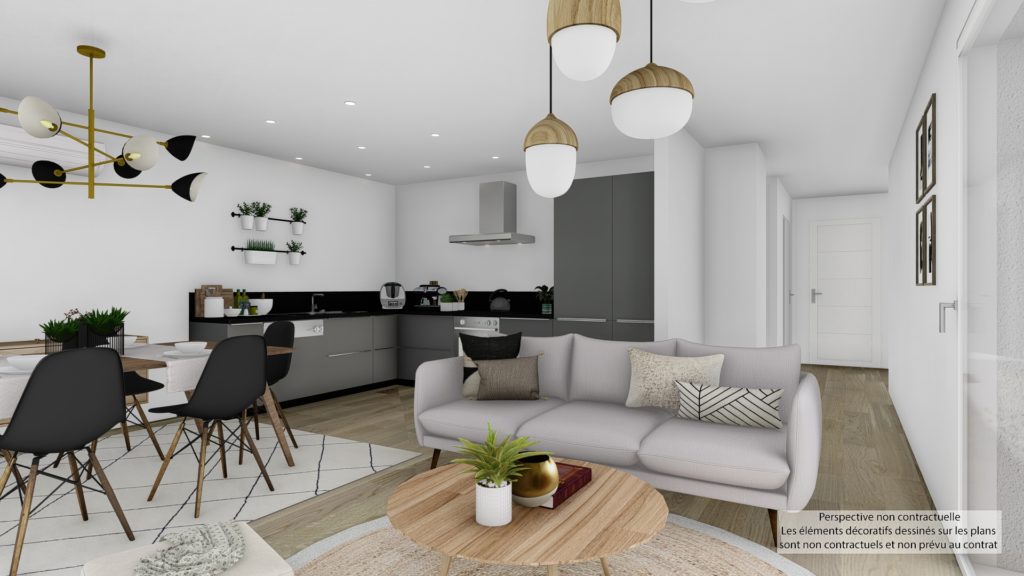 Maison+Terrain de 4 pièces avec 2 chambres à Bouaye 44830 – 264368 € - QUCH-26-06-08-25