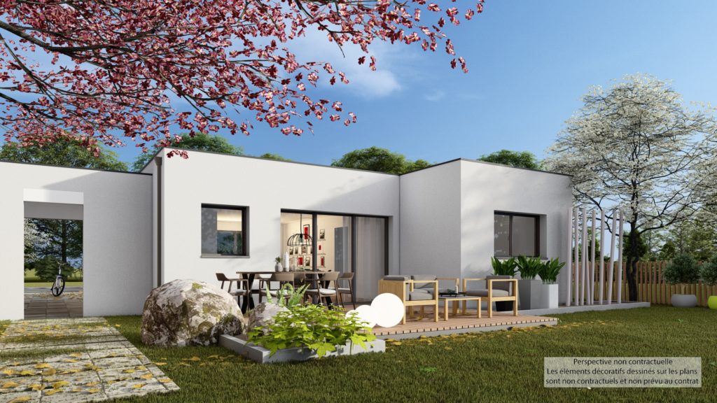 Maison+Terrain de 4 pièces avec 2 chambres à Machecoul-Saint-Meme 44270 – 224950 € - QUCH-26-06-15-57