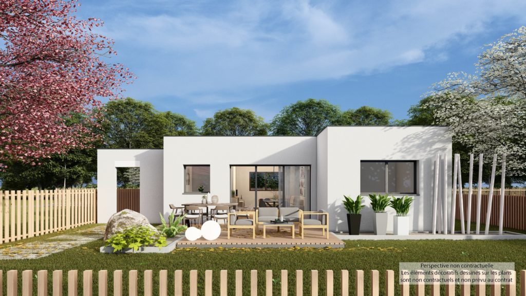 Maison+Terrain de 4 pièces avec 2 chambres à Machecoul-Saint-Meme 44270 – 224950 € - QUCH-26-06-15-57