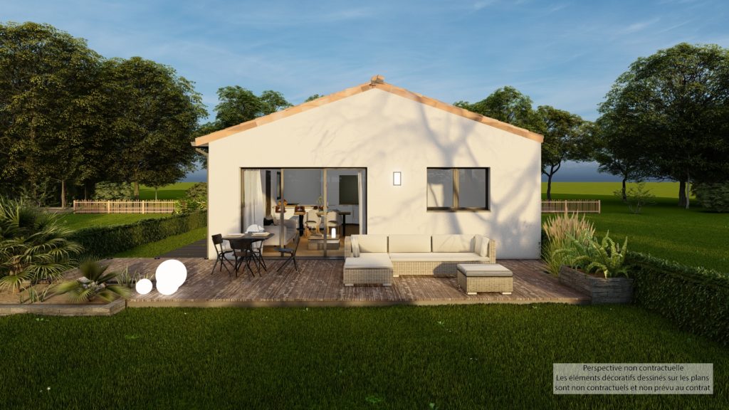 Maison+Terrain de 5 pièces avec 3 chambres à Sainte-Pazanne 44680 – 256236 € - QUCH-26-06-08-34