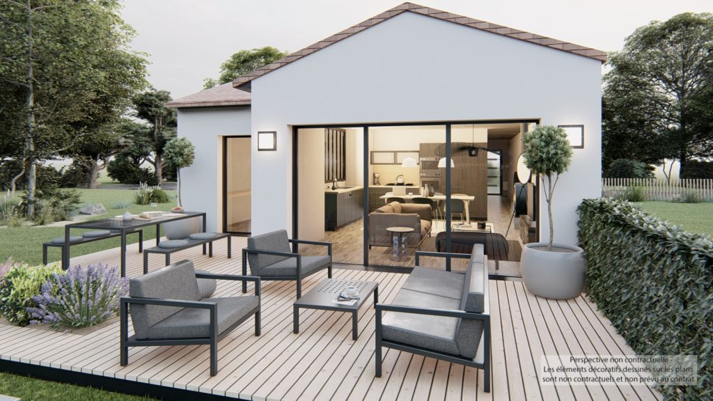 Maison+Terrain de 4 pièces avec 2 chambres à La-Limouziniere 44310 – 226278 € - QUCH-26-06-08-52
