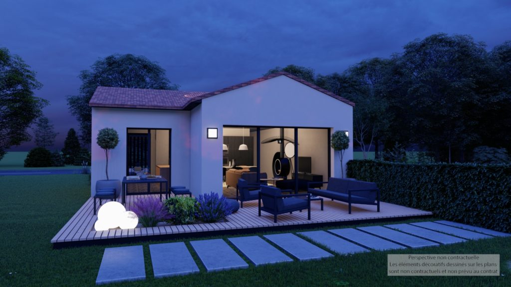 Maison+Terrain de 4 pièces avec 2 chambres à La-Limouziniere 44310 – 226278 € - QUCH-26-06-08-52