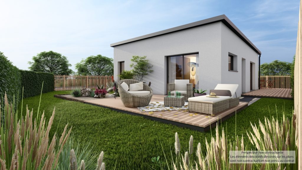Maison+Terrain de 4 pièces avec 2 chambres à Garlan 29610 – 176400 € - VVAN-26-06-12-1