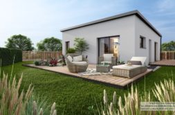 Maison+Terrain de 4 pièces avec 2 chambres à Garlan 29610 – 176400 € - VVAN-26-06-12-1