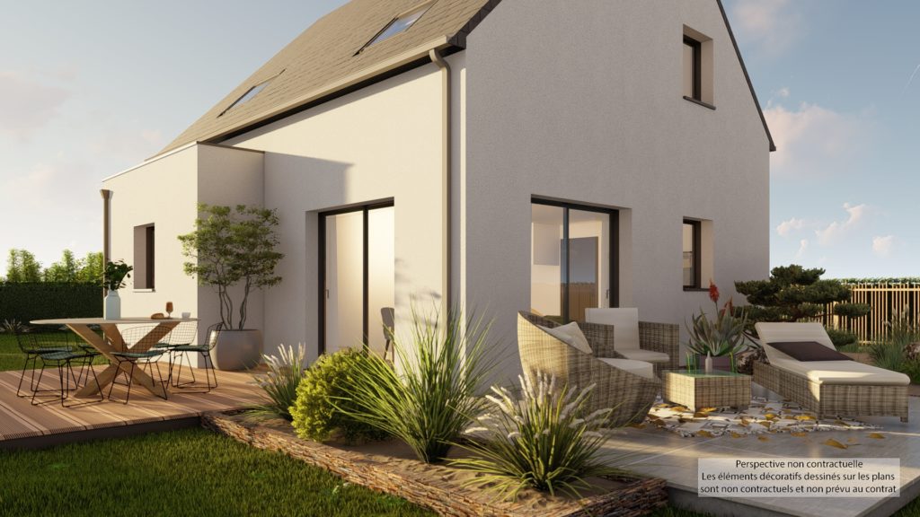 Maison+Terrain de 5 pièces avec 4 chambres à Plougonven 29640 – 210850 € - VVAN-26-06-11-19