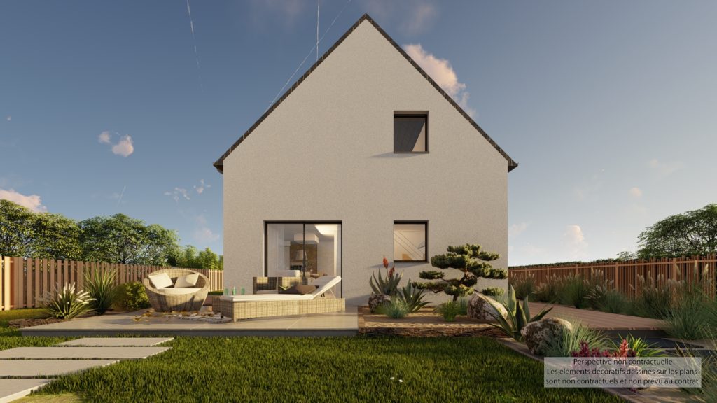 Maison+Terrain de 5 pièces avec 4 chambres à Plougonven 29640 – 210850 € - VVAN-26-06-11-19