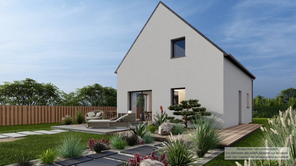 Maison+Terrain de 5 pièces avec 4 chambres à Plougonven 29640 – 210850 € - VVAN-26-06-11-19