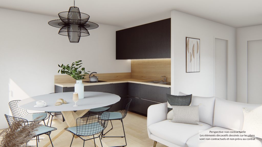Maison+Terrain de 3 pièces avec 2 chambres à Gouesnach 29950 – 231200 € - ALMI-26-06-10-36
