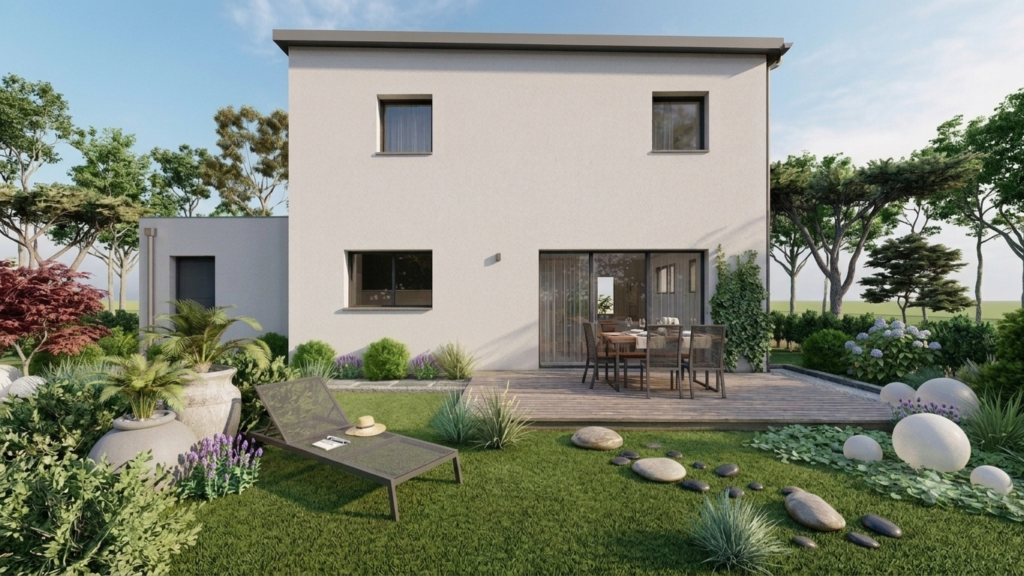 Maison+Terrain de 4 pièces avec 3 chambres à Saint-Meloir-des-Ondes 35350 – 309700 € - DAJE-26-07-02-2