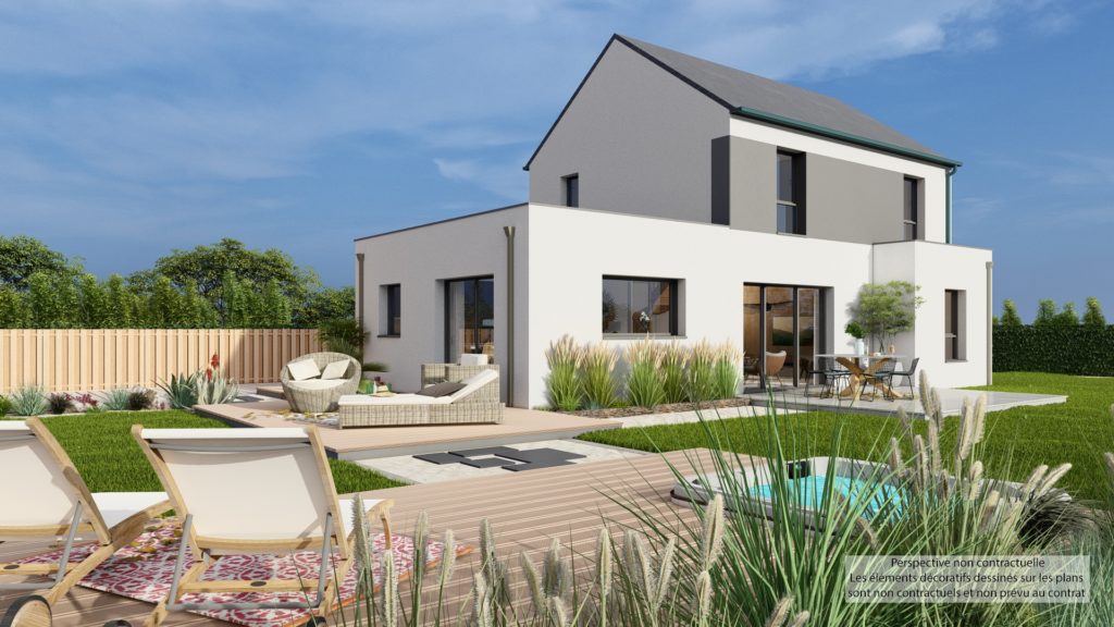 Maison+Terrain de 5 pièces avec 4 chambres à Plomeur 29120 – 317630 € - DAJE-26-06-29-30