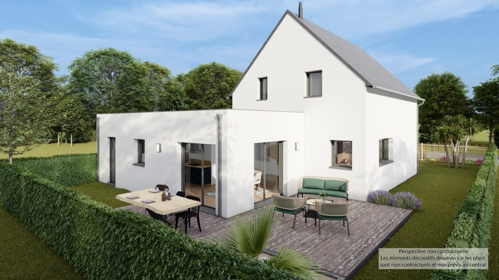 Maison+Terrain de 4 pièces avec 3 chambres à Plomeur 29120 – 323000 € - DAJE-26-09-16-53