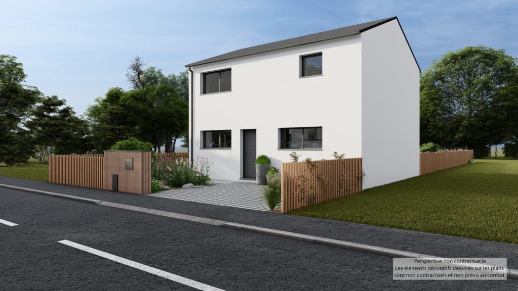 Maison+Terrain de 5 pièces avec 4 chambres à Evran 22630 – 221000 € - DAJE-26-06-15-12