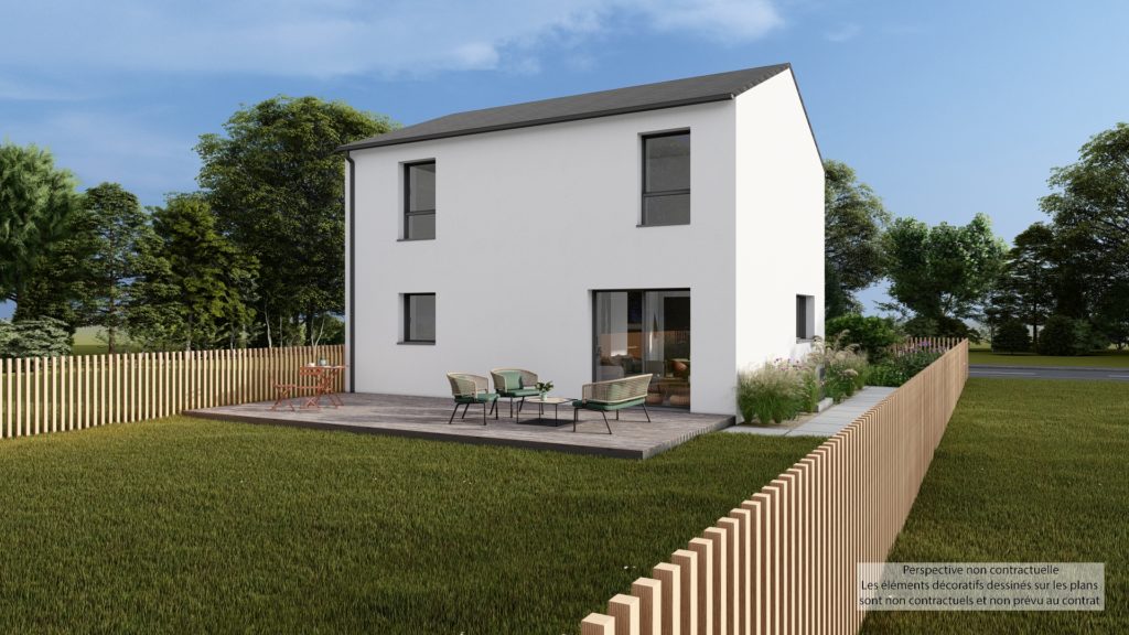 Maison+Terrain de 5 pièces avec 4 chambres à Evran 22630 – 221000 € - DAJE-26-06-15-12