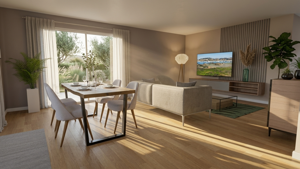 Maison+Terrain de 3 pièces avec 2 chambres à Chatelaudren-Plouagat 22170 – 223900 € - JULO-26-06-29-9