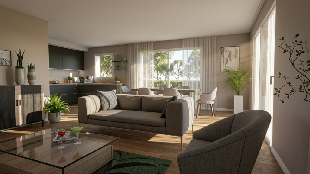 Maison+Terrain de 3 pièces avec 2 chambres à Chatelaudren-Plouagat 22170 – 223900 € - JULO-26-06-29-9