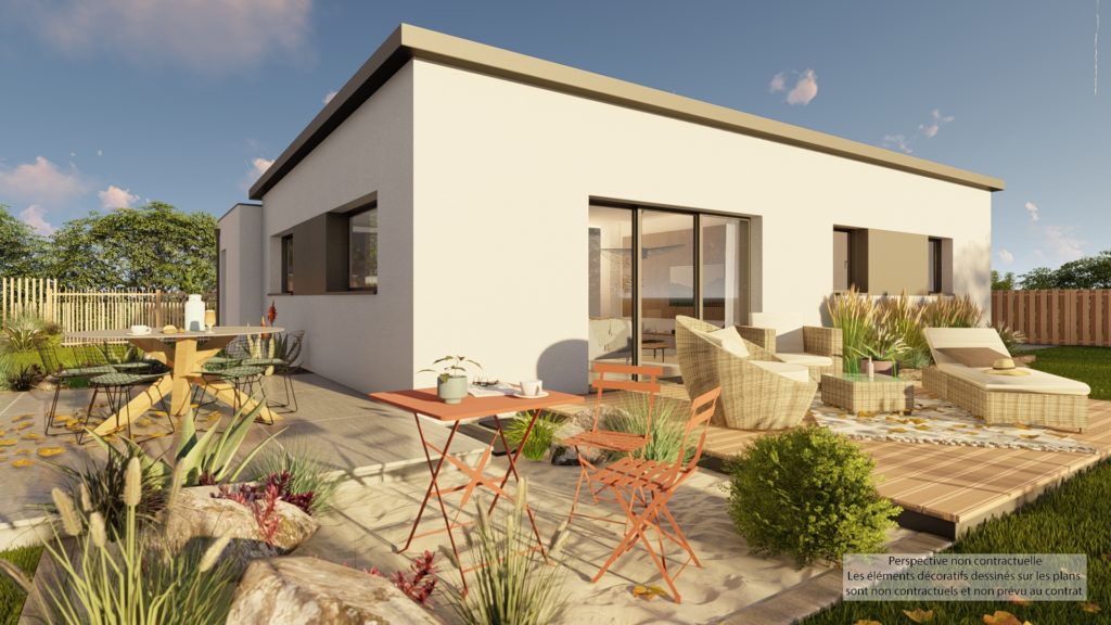 Maison+Terrain de 4 pièces avec 3 chambres à Saint-Gregoire 35760 – 457000 € - HHE-26-07-07-36