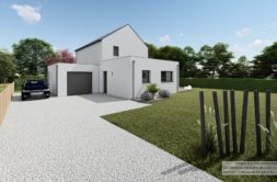Maison+Terrain de 5 pièces avec 4 chambres à Le-Vivier-sur-Mer 35960 – 323000 € - DAJE-26-08-07-42