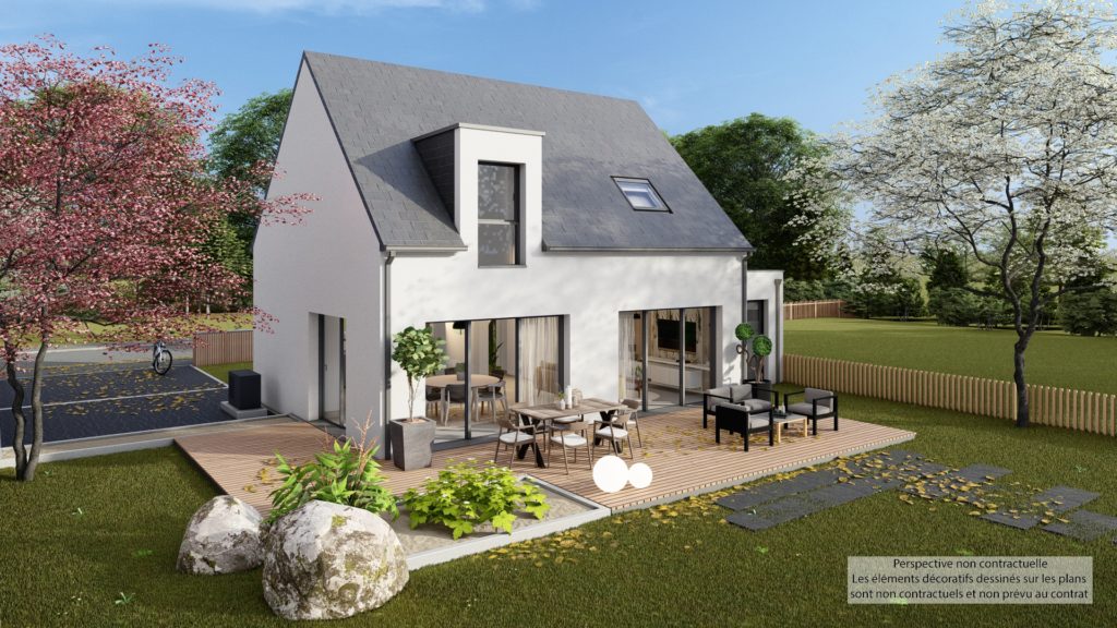 Maison+Terrain de 5 pièces avec 3 chambres à La-Baule-Escoublac 44500 – 440000 € - BEHA-26-06-26-32