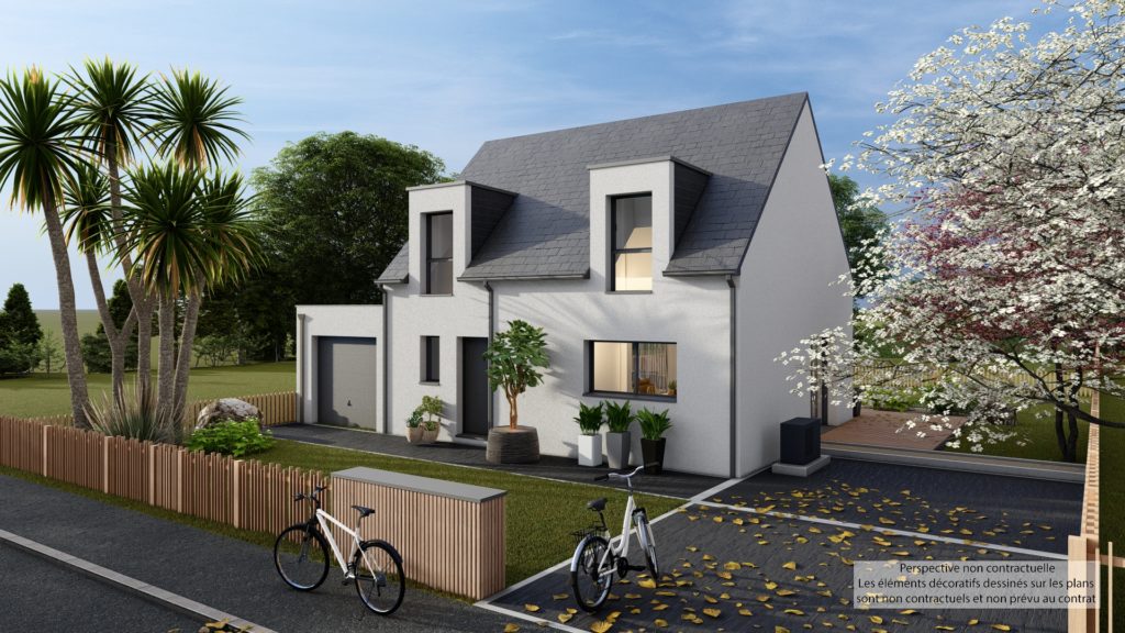 Maison+Terrain de 5 pièces avec 3 chambres à La-Baule-Escoublac 44500 – 440000 € - BEHA-26-06-26-32