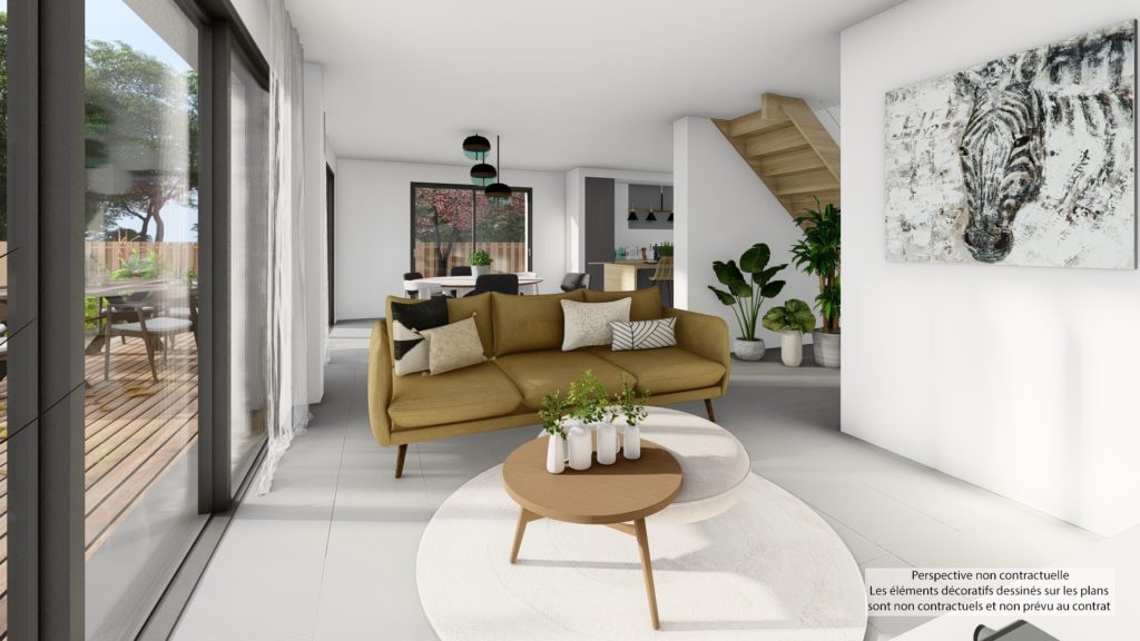 Maison+Terrain de 5 pièces avec 3 chambres à La-Baule-Escoublac 44500 – 440000 € - BEHA-26-06-26-32