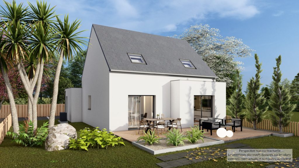Maison+Terrain de 5 pièces avec 3 chambres à Besne 44160 – 244295 € - BEHA-26-06-22-31
