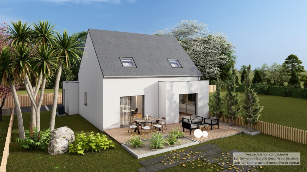 Maison+Terrain de 5 pièces avec 3 chambres à Besne 44160 – 244295 € - BEHA-26-06-22-31