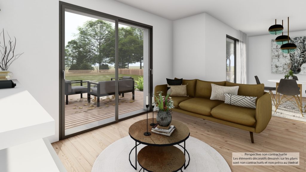 Maison+Terrain de 5 pièces avec 3 chambres à Besne 44160 – 244295 € - BEHA-26-06-22-31