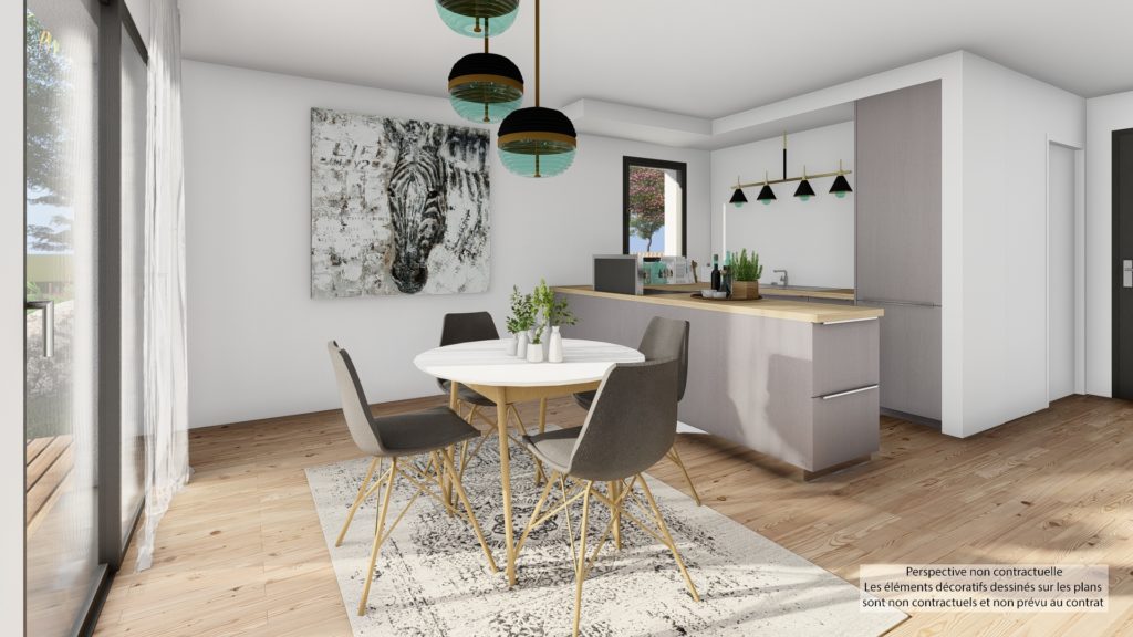 Maison+Terrain de 5 pièces avec 3 chambres à Besne 44160 – 244295 € - BEHA-26-06-22-31