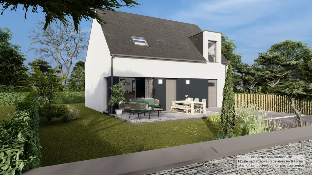 Maison+Terrain de 5 pièces avec 3 chambres à La-Turballe 44420 – 403000 € - BEHA-26-06-22-30