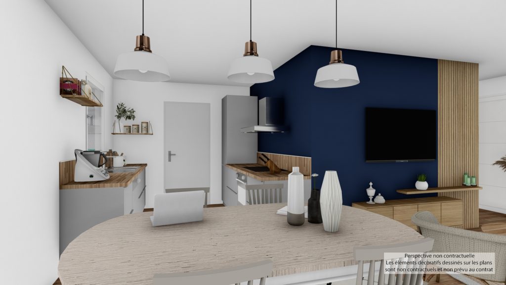 Maison+Terrain de 5 pièces avec 3 chambres à La-Turballe 44420 – 403000 € - BEHA-26-06-22-30
