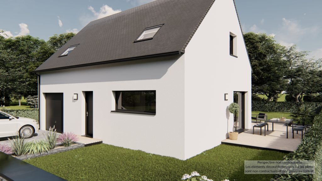 Maison+Terrain de 5 pièces avec 3 chambres à La-Turballe 44420 – 405000 € - BEHA-26-06-26-9