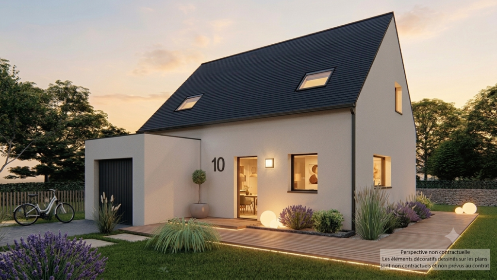Maison+Terrain de 4 pièces avec 3 chambres à Bobital 22100 – 237749 € - GESC-26-07-01-46