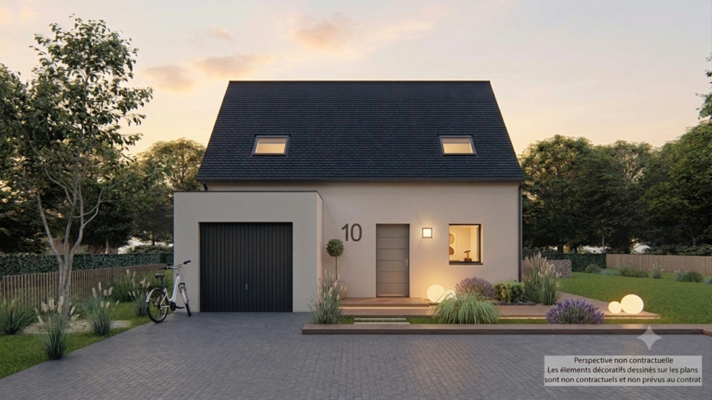 Maison+Terrain de 4 pièces avec 3 chambres à Bobital 22100 – 237749 € - GESC-26-07-01-46