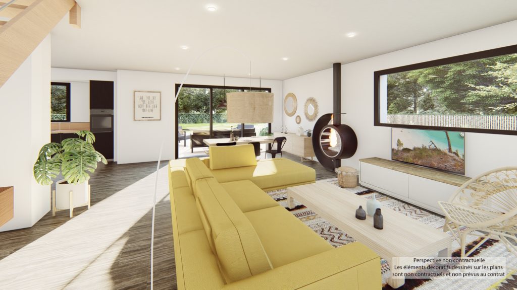 Maison+Terrain de 4 pièces avec 3 chambres à Bobital 22100 – 237749 € - GESC-26-07-01-46
