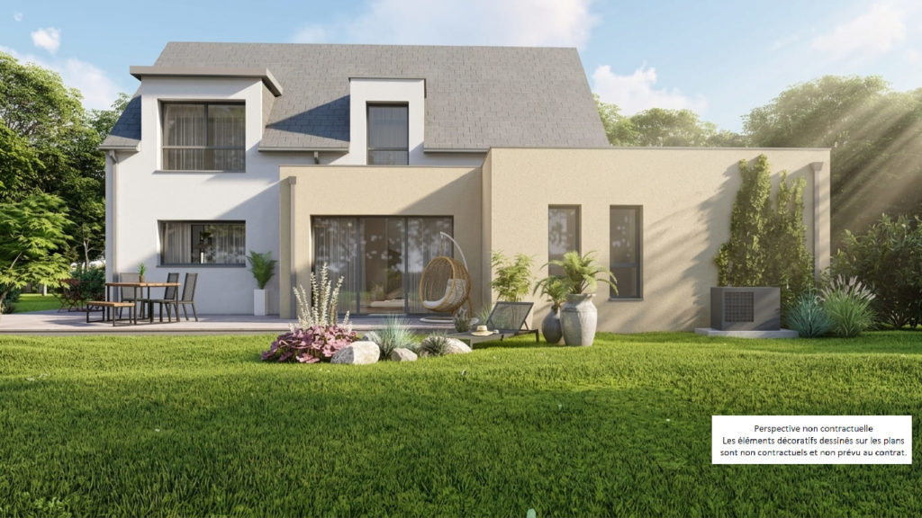 Maison+Terrain de 4 pièces avec 3 chambres à Plomeur 29120 – 360630 € - DAJE-26-06-29-29