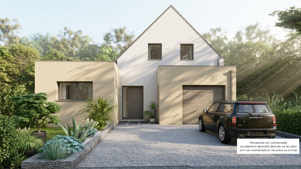 Maison+Terrain de 4 pièces avec 3 chambres à Plomeur 29120 – 360630 € - DAJE-26-06-29-29