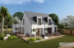 Maison+Terrain de 5 pièces avec 4 chambres à Saint-Lunaire 35800 – 542500 € - DAJE-26-09-16-50