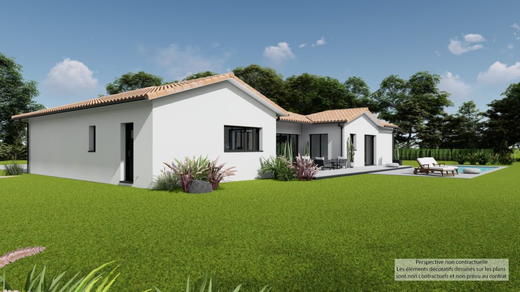 Maison+Terrain de 4 pièces avec 3 chambres à Colomiers 31770 – 458500 € - CROP-26-07-29-6
