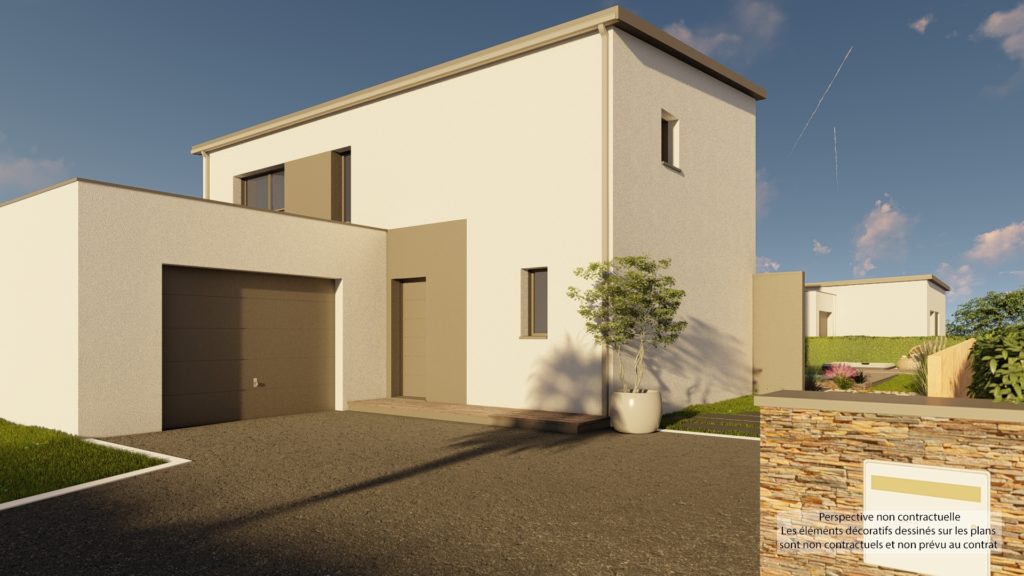Maison+Terrain de 5 pièces avec 4 chambres à Beauzelle 31700 – 485500 € - CROP-26-07-29-56