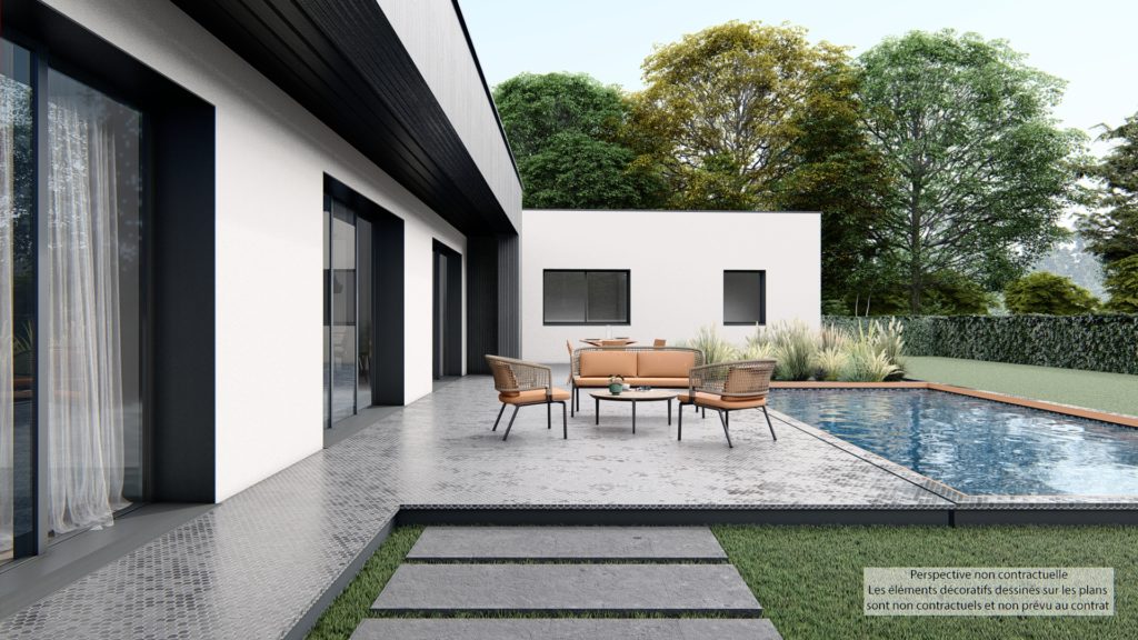 Maison+Terrain de 5 pièces avec 4 chambres à Pibrac 31820 – 694500 € - CROP-26-07-29-49