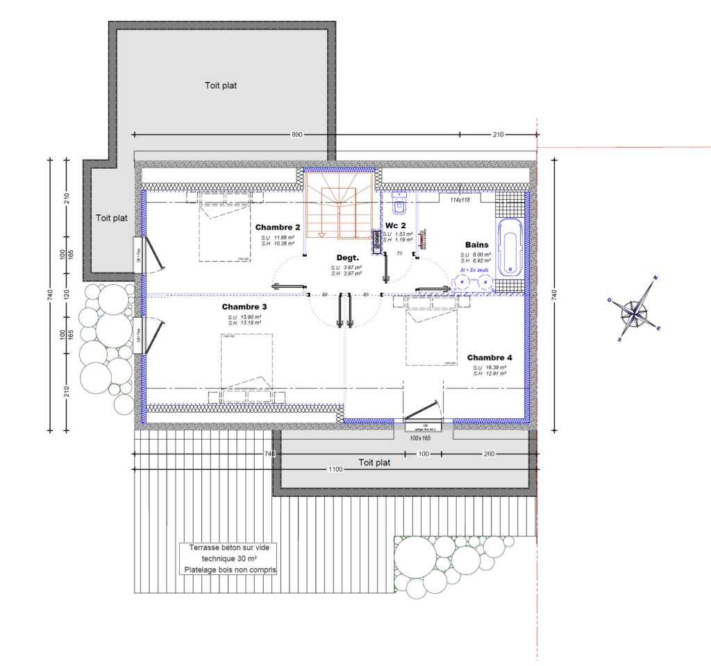 Terrain à Locmaria-Plouzane 29280 751m2 148500 € - PG-26-07-29-56