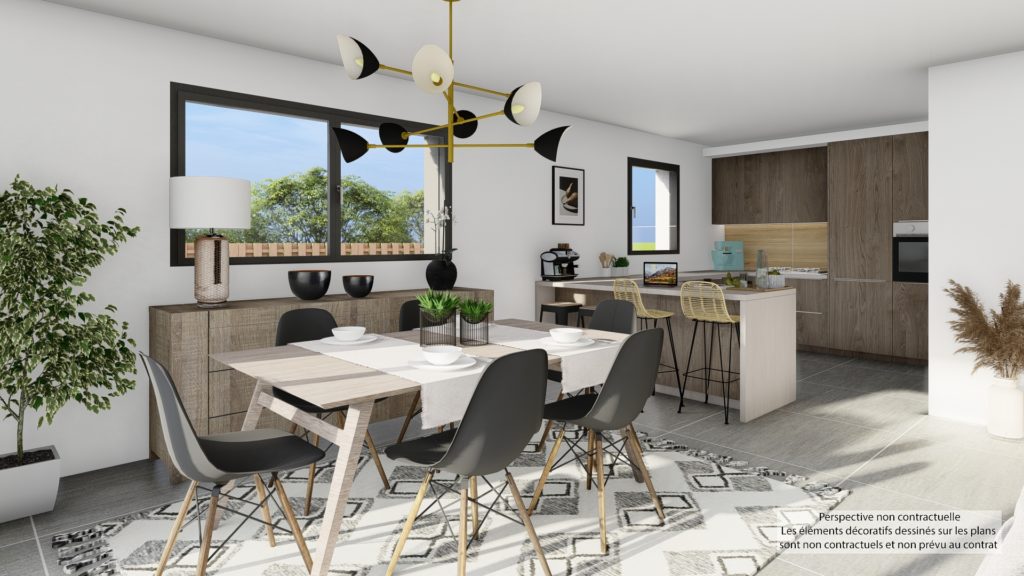 Maison+Terrain de 6 pièces avec 4 chambres à Pont-l&rsquo;Abbe 29120 – 275000 € - ISE-26-08-06-174